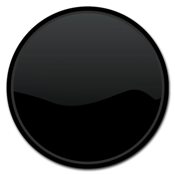 Black Hat Society Circle Vinyl Laminated Decal